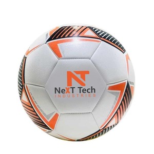 Next Tech Nouveau style Technologie hybride de football Ballon de match professionnel Matériau de texture en TPU Conception personnalisée et logo personnalisé - Product Image 1