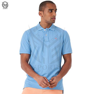 La mejor calidad para hombre para Polo Precio bajo Diferentes colores Impreso y diseñado Tela de punto Patrón sólido Último artículo - Product Image 1