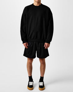 High Quality <b>Men</b> Black Mesh <b>Shorts</b> <b>with</b> Side Pockets Soft <b>Elasticated</b> Waistband for Training or Everyday Streetwear Style - Product Image 4