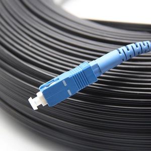 Cabo de Fibra Óptica Auto-Sustentável para Exterior com Conectores Duplos FRP SC UPC 100M de Comprimento Certificado CE para FTTH/FTTA - Product Image 3