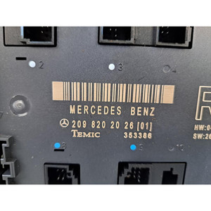 UNITÉ DE COMMANDE DE PORTE DROITE POUR PASSAGER MERCEDES CLK Cabrio W209 A2098202026 (03>) - Product Image 5
