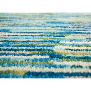 Alfombras de Lana Anudadas a Mano Nuray Azules, Rectangulares de 9x12, Diseño Oriental Abstracto, Alta Calidad para Dormitorio/Sala de Estar para Adolescentes-Pae-931 - Product Image 3