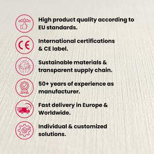 Made in Germany Photo Wallpaper Murals 3D White Non Woven Vinyl Wall Mural Geometric Large Format for Hotel Bulk - 3,71 x 2,80 m - Product Image 2