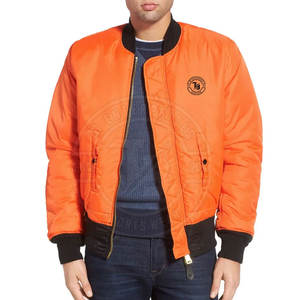 Blouson aviateur pour hommes de haute qualité personnalisable en gros Fashion Wear avec col montant dernière conception et votre propre logo - Product Image 3