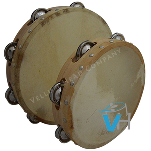 Tinh Tế Thủ Công Da Dê Trống Trống Trống Với Gỗ Liễu Buồng Nhạc Cụ Của Vellum Đầu Công Ty - Product Image 2