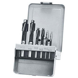Set of 6 Hand-Power Source Cutters for Art 8915g M 3-4-5-6-8-10-8925g Screw Seats in Hard Case Packaging - Product Image 1