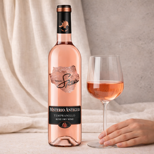 Misterio Antiguo - Vino Rosado Seco 100% Tempranillo 11% ABV Vino Rosado Español 750ml - Product Image 3