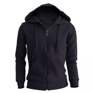 Sudadera con Capucha y Cremallera de Felpa 100% Algodón, Bordada e Impresa Digitalmente, Otoño 2025, para Hombre y Mujer, Secado Rápido y Transpirable - Product Image 4