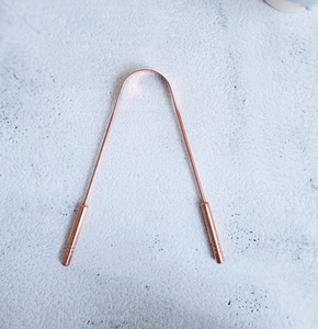 Limpiador de Lengua de Cobre Auténtico para una Rutina de Cuidado Bucal Inspirada en la Ayurveda que Mejora la Limpieza de la Lengua y la Frescura Bucal - Product Image 2