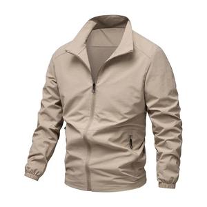 Veste unisexe de haute qualité pour le printemps et l'été, col rabattu, vêtements de travail, imperméable, coupe-vent, sports de plein air, décontractée, mode, longue et fine - Product Image 1