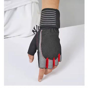 Guantes de carreras de ciclismo medio dedo guantes deportivos de bicicleta de montaña para entrenamiento de culturismo de alto rendimiento Unisex - Product Image 5