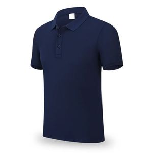 Polos baratos al por mayor para hombre, Polo de algodón de manga corta con logotipo personalizado, ropa informal a la venta - Product Image 4