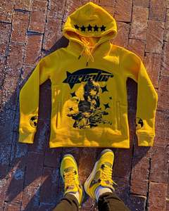 Manufacturer Rhinestone Acid Wash Tracksuit Mens Vintage Streetwear Hoodie and <b>Shorts</b> Set with Screen Print Factory Low Price - Product Image 6