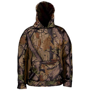 Pull à capuche de chasse en toile unisexe personnalisé design tissu silencieux respirant coupe-vent pour le suivi de la forêt en hiver usage extérieur - Product Image 6