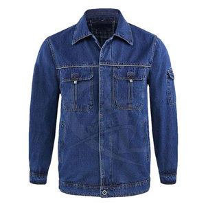 Turn Down Collar Men Jeans Set Tallas grandes Hombres Jeans Set Uso al aire libre Hombres Jeans Set para tamaño adulto - Product Image 3