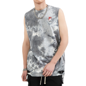 Hombres XL Tamaño Casual Sin Mangas Algodón Spandex Gimnasio Correr Tank Tops Impresión Personalizada Decoración Al Por Mayor para Deportes y Correr - Product Image 6