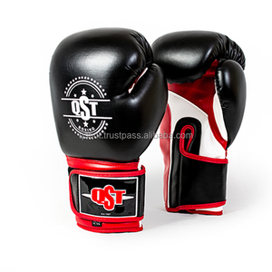 Gants de boxe de qualité supérieure de style fusion Gants d'entraînement de boxe rembourrés en mousse multicouche en cuir Napa fabriqués par QST Gants de boxe - Product Image 5