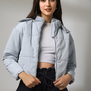 Best Selling Warm Winter Women Hooded Bubble Puffer Down <b>Jacket</b> Women Custom Windbreaker Bubble Down <b>Camo</b> Puffer <b>Jackets</b> - Product Image 4