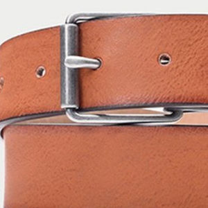 Cinturón de cuero personalizado de moda de buena calidad para hombres cinturón de cuero para hombres fabricante profesional personalizado transpirable OEM - Product Image 3