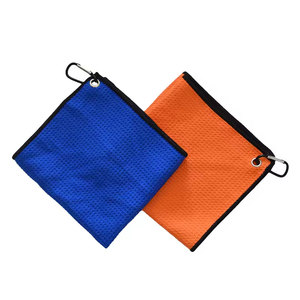 Serviette de golf en tissu gaufré de qualité supérieure, durable, à absorption rapide, pour le nettoyage de l'équipement - Product Image 1