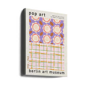 Decoración de Pared de Papel Resistente con Diseño Pop Art del Museo de Arte de Berlín - Product Image 3
