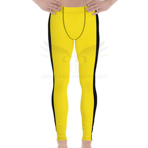 Nouveau Style Hommes MMA Leggings Couleur Unie MMA Leggings À Vendre Fabriqué Au Pakistan MMA Leggings - Product Image 5