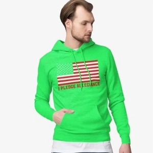 Sudadera con capucha personalizada OEM para hombre, ropa deportiva de alta calidad, diseño bordado, bolsillo de manga forrado con logotipo personalizado - Product Image 1