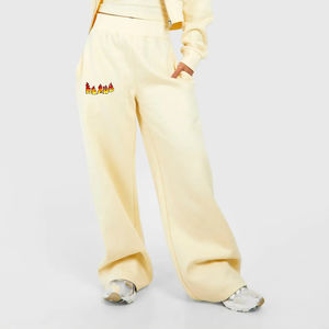 Pantalons de survêtement pour femmes de haute qualité, coupe droite, coupe ample, décontractés, pour la salle de sport et les activités de plein air, fournisseur en gros de pantalons de survêtement pour femmes - Product Image 1