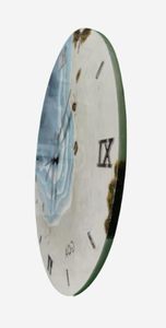 Horloge murale de nuit mécanique surdimensionnée à piles, à thème océanique moderne, en résine artisanale de luxe, imperméable, pour mariage et maison - Product Image 2