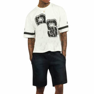 <b>Men</b> T <b>Shirt</b> and Short Set Soft Fabric <b>Summer</b> Two Piece Sportswear <b>for</b> Gym Training Fitness Workout Running - Product Image 4