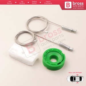 BWR5240 Kit de réparation de lève-vitre arrière gauche ou droit pour classe CLK W208 C208 A208 1997-2003 CLK55 AMG CLK320 CLK430 - Product Image 4