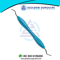 Scaler gigi sekali pakai plastik, peralatan bedah gigi, gigi tiruan ortodontik gagang endodontik