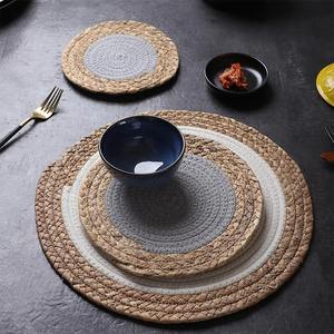 Water hyacinth edged <b>placemats</b> Eco friendly products Made in Vietnam Table decoration Woven <b>Placemat</b> Wholesale - Product Image 6
