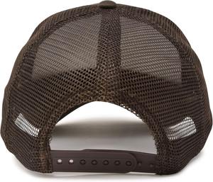 Chapeau de camionneur extérieur Hip Hop de haute qualité OEM ODM pour hommes personnalisé 5 panneaux 100% polyester à bord incurvé maille Snapback couleurs personnalisées - Product Image 2