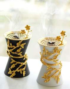 เตาที่ทันสมัยพร้อมขาตั้ง mabkhara ทำจากผลิตภัณฑ์งานฝีมือเหล็กสำหรับตกแต่งบ้านตกแต่งโต๊ะและของขวัญยังให้สิ่งนี้ที่ - Product Image 5