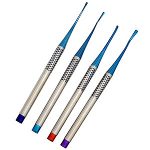 Elevador de raíz luxante de 7 piezas, juego recubierto de titanio PDL con bandeja de casete, herramientas para implantes dentales - Product Image 6