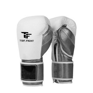 Guantes de Boxeo con Logotipo Personalizado OEM, Cierre de Gancho y Bucle, Protección Completa para los Dedos, Cuero Genuino para Entrenamiento y Combate de Adultos - Product Image 6