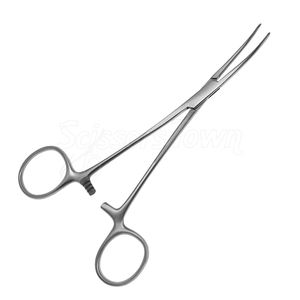 Pinzas de Precisión de 5.5 Pulgadas Curvas, Instrumento Quirúrgico Hemostático Delicado para Profesionales Médicos - Product Image 2