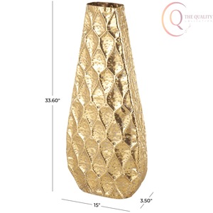 Jarrón Decorativo de Metal Hecho a Mano con un Atractivo Sofisticado, Adecuado para Temas de Decoración Modernos y Clásicos - Product Image 4