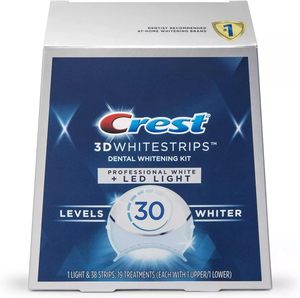 Kit de blanchiment des dents Crest 3D Whitestrips Professional White avec lumière LED - 19 traitements - Product Image 1