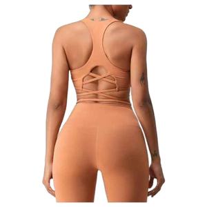 Ensemble de sport de yoga en spandex et polyester sans couture de qualité supérieure, nouvelle arrivée, vêtements de sport pour la salle de sport, course à pied, ensemble 2 pièces, ensemble de yoga résistant à l'eau - Product Image 6