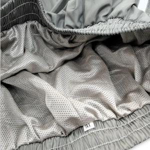 Ensemble coupe-vent design personnalisé ensemble coupe-vent en nylon de couleur unie ensemble de vêtements de rue ensemble de survêtement coupe-vent en nylon unisexe respirant - Product Image 5