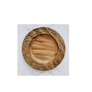 Plaque de chargement en bois de conception pour la vaisselle et les assiettes faites à la main pour le produit Offre Spéciale - Product Image 2