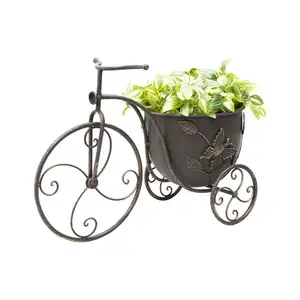 Конструкция для дома, железная и металлическая подставка для горшков и цветов на велосипеде для растений