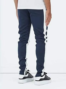 Pantalon de survêtement décontracté de qualité supérieure pantalon de survêtement pantalon de survêtement personnalisé vêtements actifs pantalon d'entraînement régulier pour hommes lavé - Product Image 3