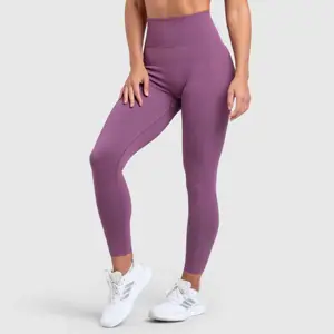Butter Soft Yoga Leggingss for Women High Waist Nylon Athletic Yoga Pants ODM Gym Fitness Workout Legging Manufacturer