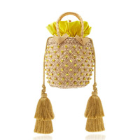 Nouveau Style Tendance Rectangle Rotin Paille Fourre-Tout Sac À Main À La Mode D'été Sac De Plage À La Mode Poubelle De Rangement HNH Artisanat Vietnam