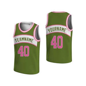 Maillot de basket-ball personnalisable pour hommes, impression personnalisée de nom et de numéros pour femmes et jeunes - Product Image 3