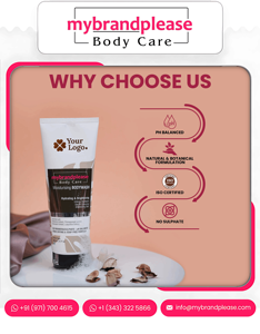 Crema de etiqueta privada personalizada Feel Body Wash Limpiador hidratante profundo con espuma rica para el cuidado de la piel hidratada suave - Product Image 5