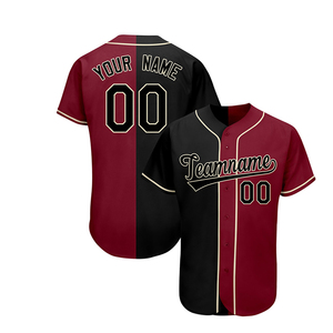 Maillots de baseball personnalisés en gros OEM respirants 2025 maillots vierges simples du Pakistan Option de sublimation disponible - Product Image 3